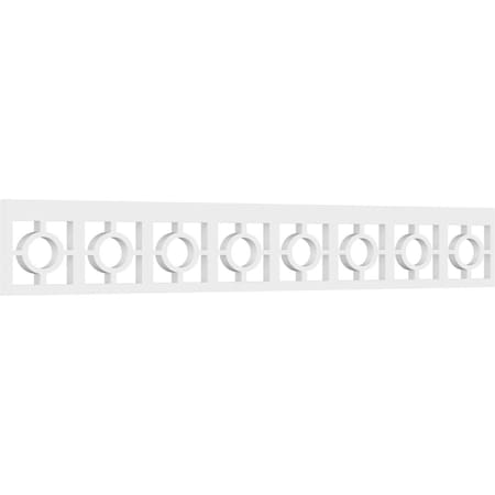 Ekena Millwork Koroluck Architectural Grade PVC Running Trim, 6"H x 5/8"P x 48"L RUNP06X0625X48KOR
